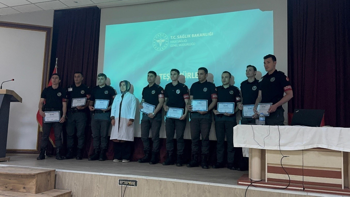 Polis Eğitim Merkezi Öğrencileri sağlık elçisi oldu 