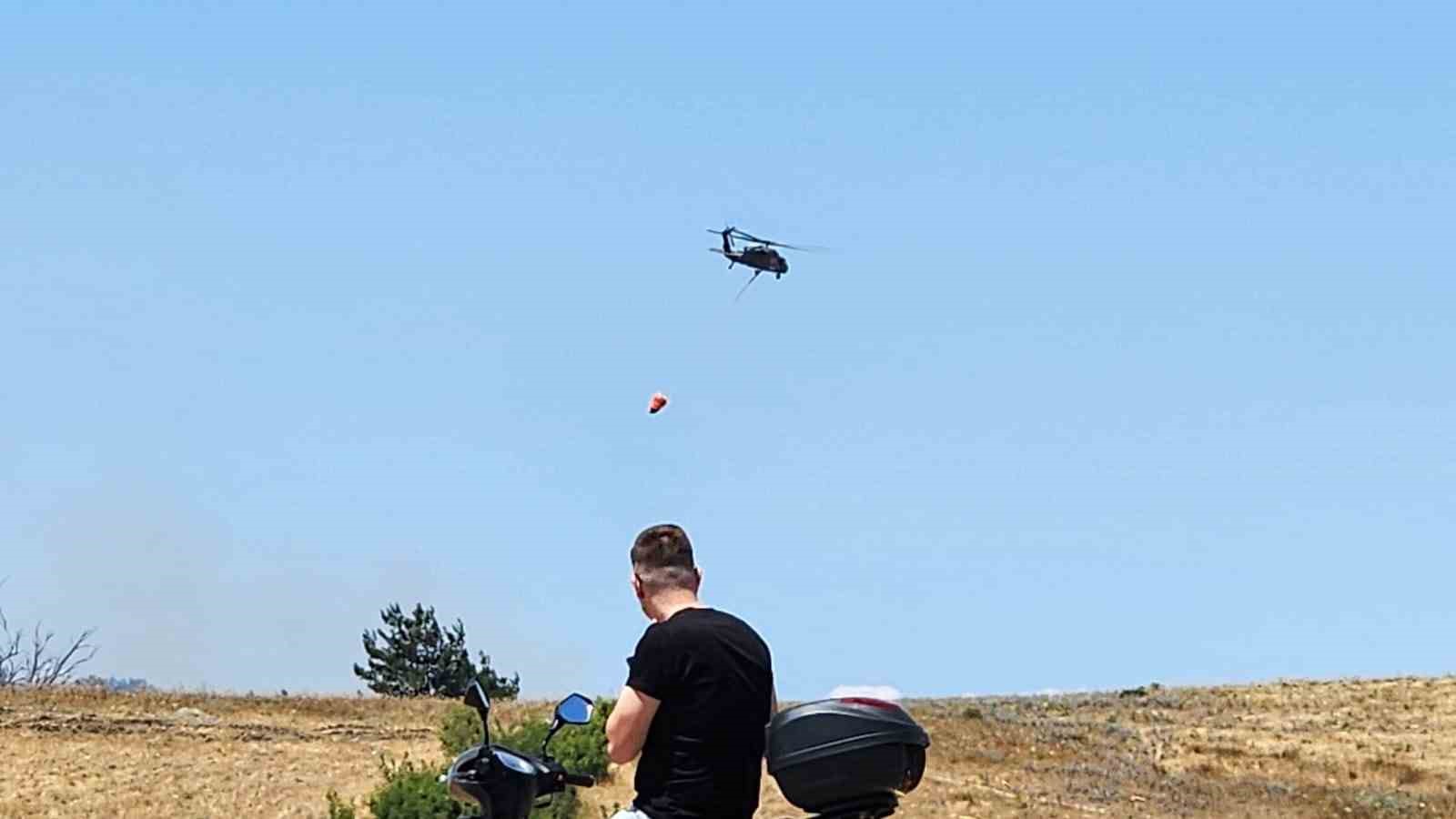 10 bin dönümlük arazi alevlere teslim oldu 