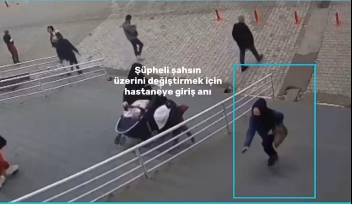ATM önlerinde vatandaşları dolandıran şüphelilerin kılık değiştirip kaçmaları kameralara yansıdı 