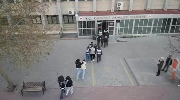 Denizli’de nitelikli dolandırıcılık şebekelerine operasyon 