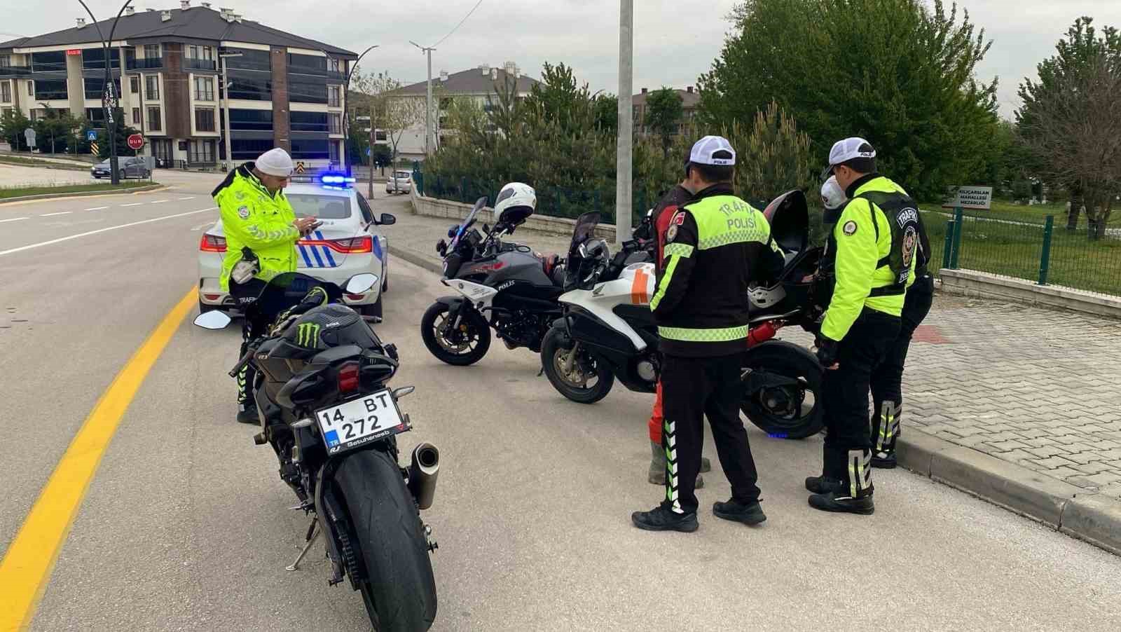 Bolu’da trafik denetimlerinde ceza yağdı: 6 milyon lira 