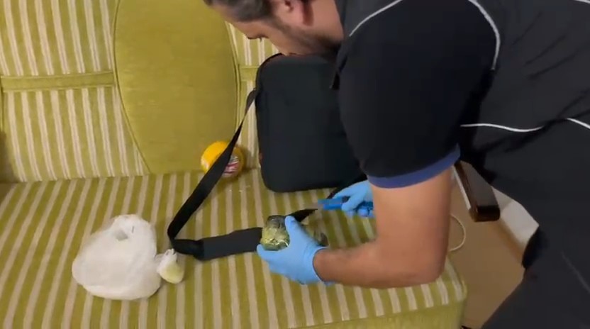 Samsun’da 1 kilo 250 gram metamfetamin ele geçirildi: 2 gözaltı 