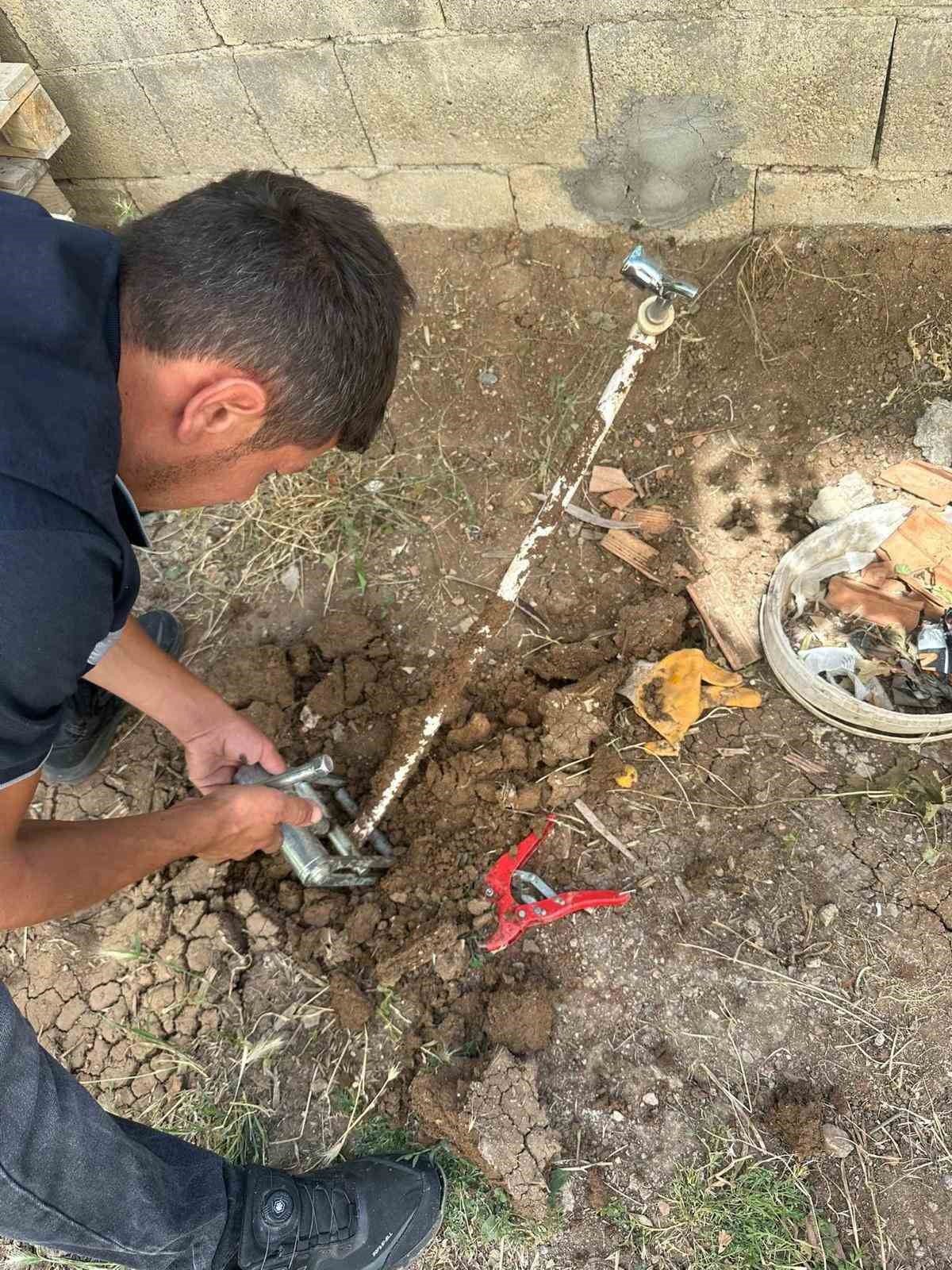 Siirt Belediyesi’nden su tasarrufu için sıkı denetim 