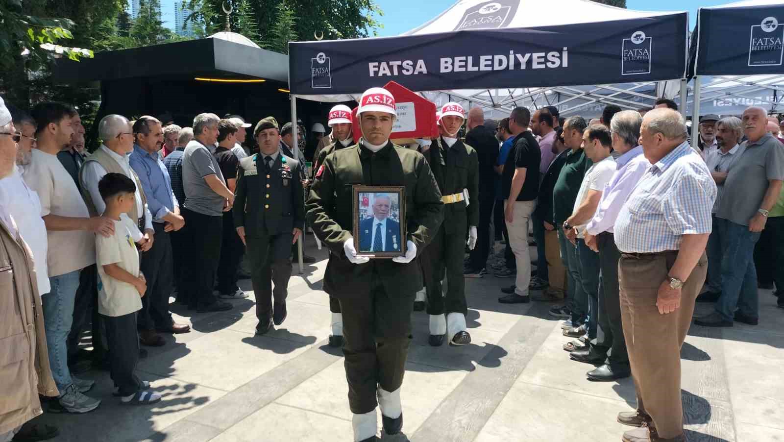Ordulu Kıbrıs Gazisi Sabri Yıldız, son yolculuğuna uğurlandı 