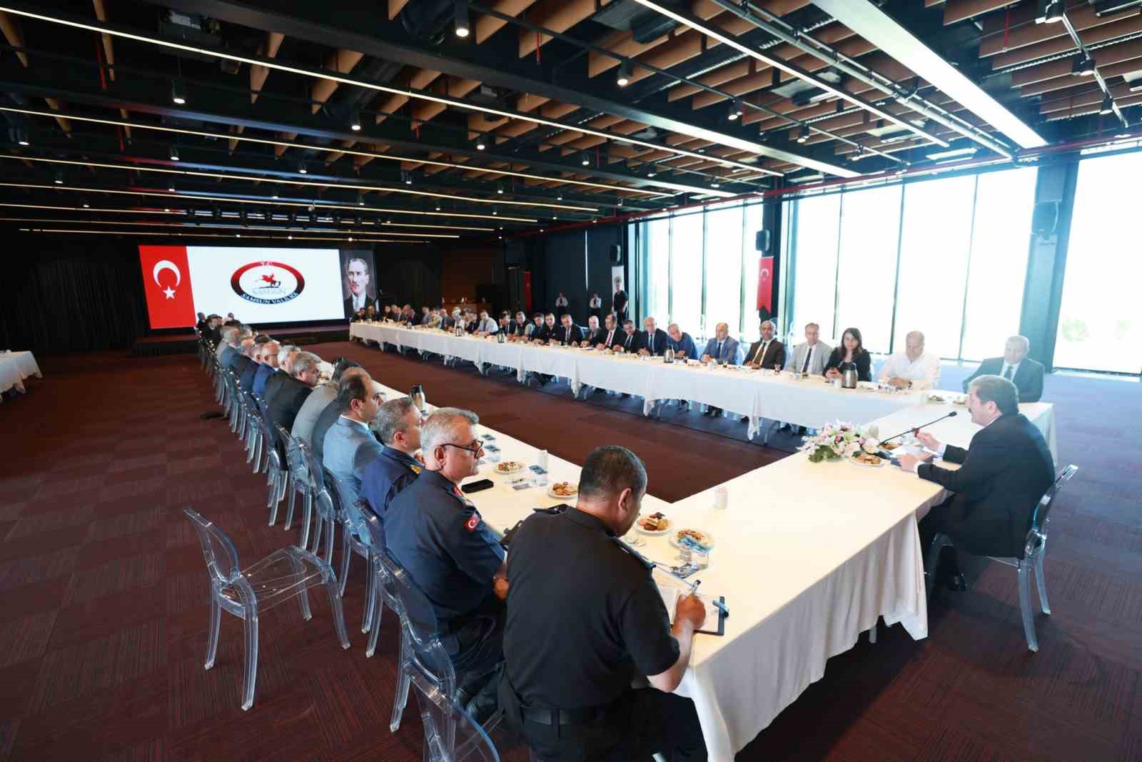 Samsun İl İdare Şube Başkanları Toplantısı 