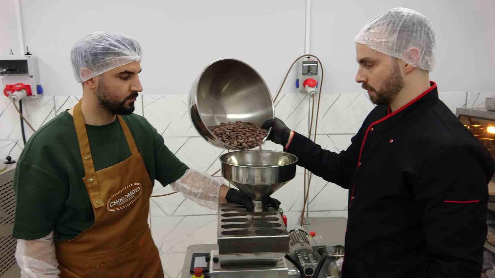 Dijital dünyadan çikolata atölyesine 