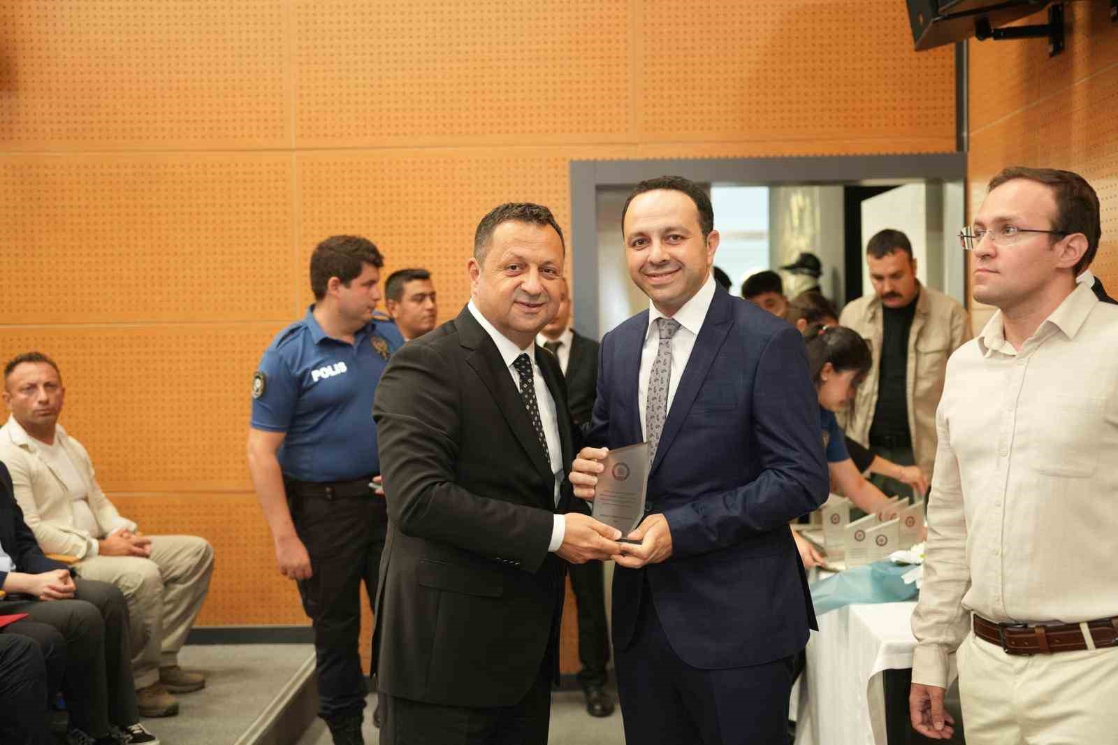 Tekirdağ Emniyet Müdürlüğü’nde terfi ve tayin heyecanı 