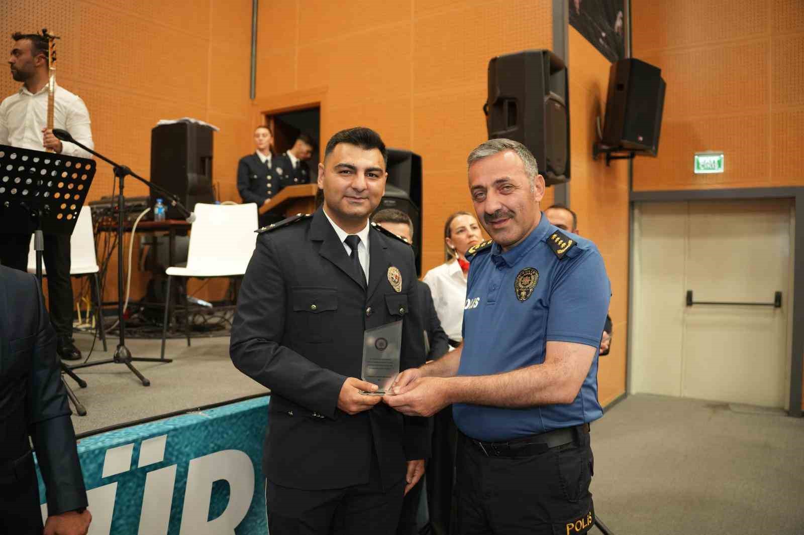 Tekirdağ Emniyet Müdürlüğü’nde terfi ve tayin heyecanı 