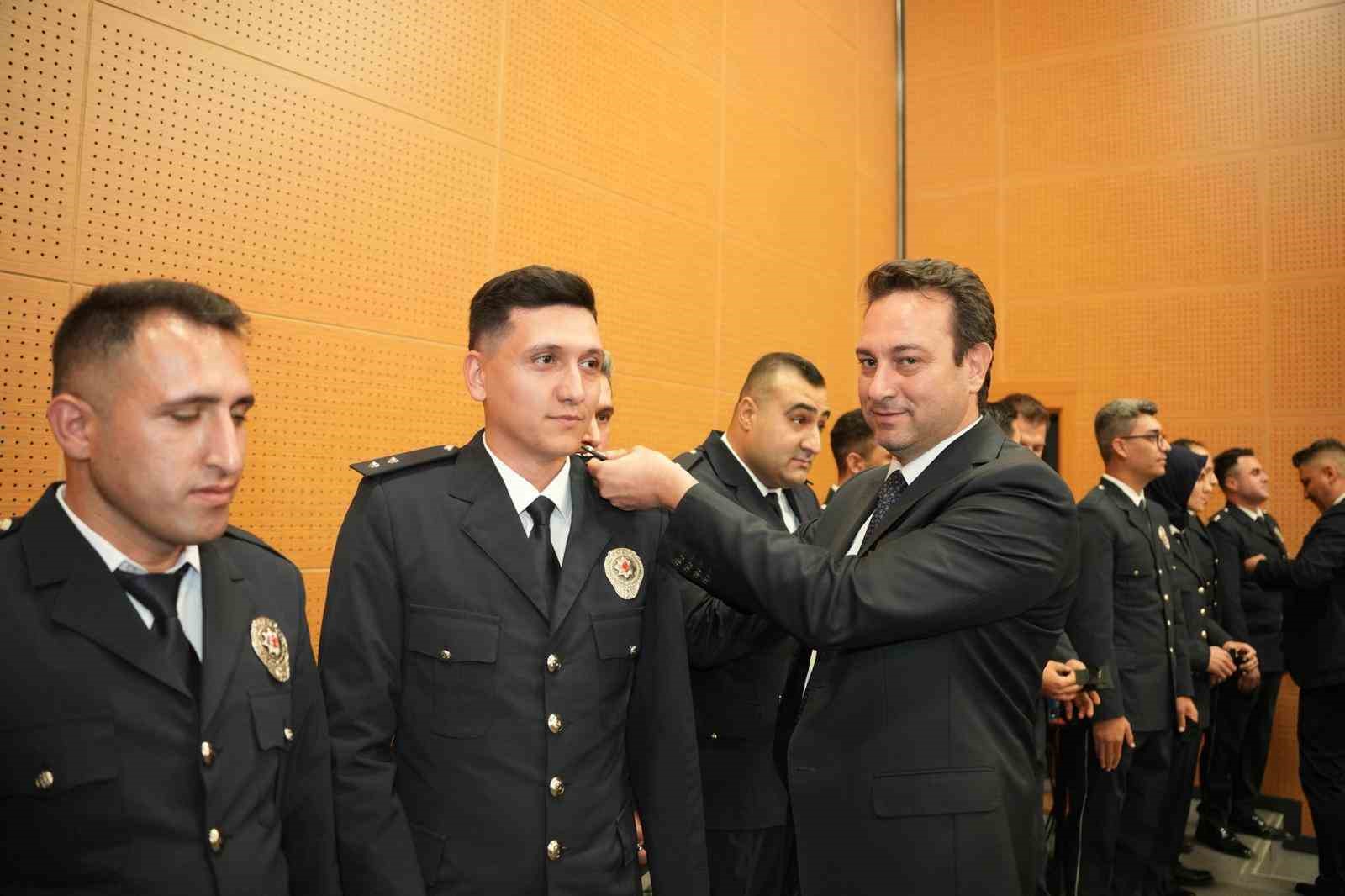 Tekirdağ Emniyet Müdürlüğü’nde terfi ve tayin heyecanı 