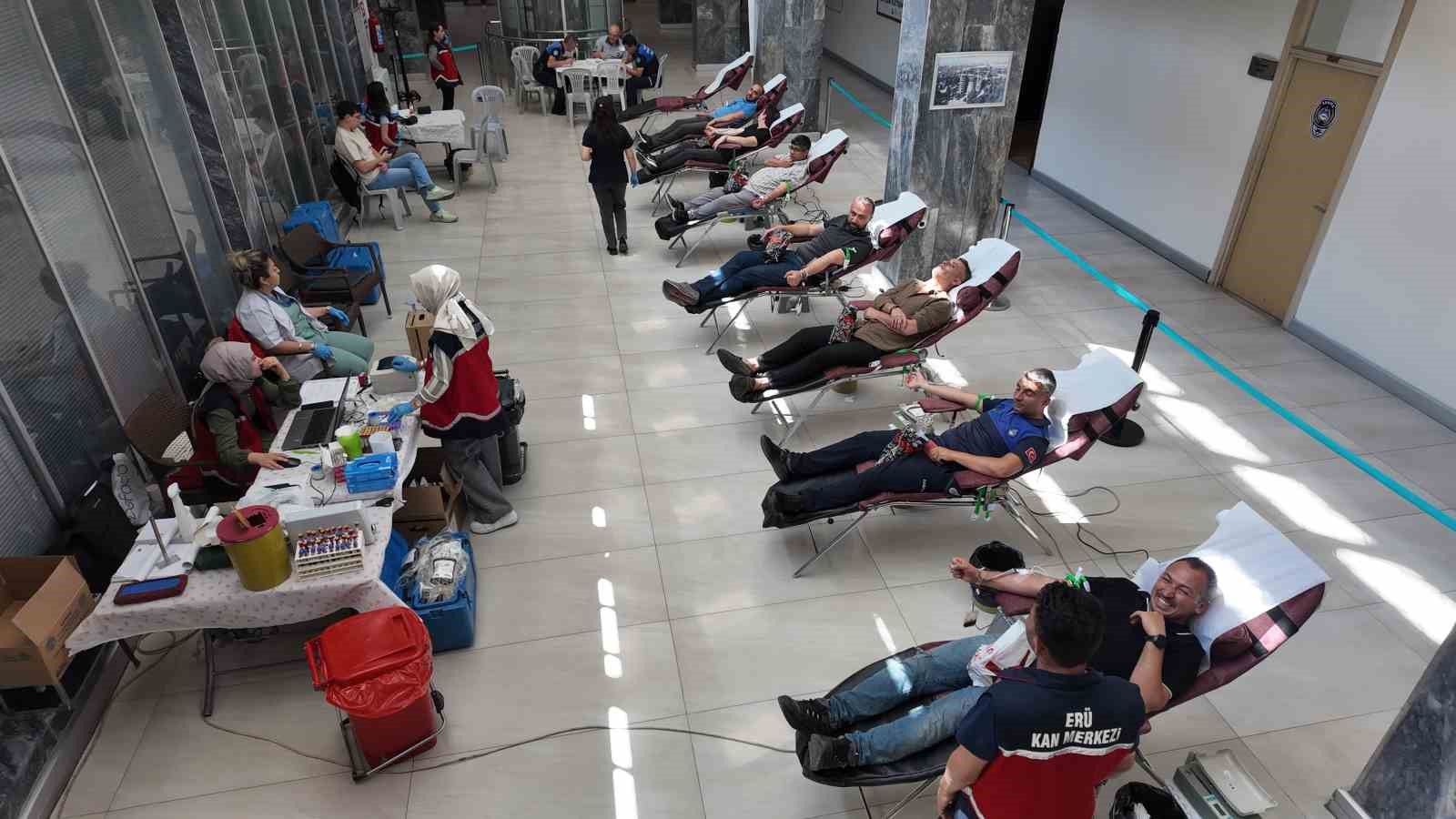 Kayseri Büyükşehir’den kan bağışına anlamlı destek 