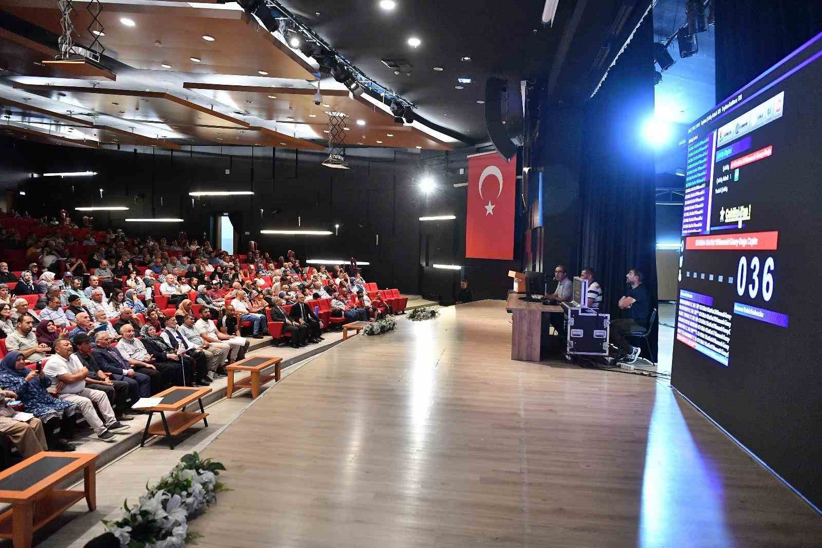 Başkan Büyükkılıç, Oruçreis Projesi’nde kura heyecanına ortak oldu 
