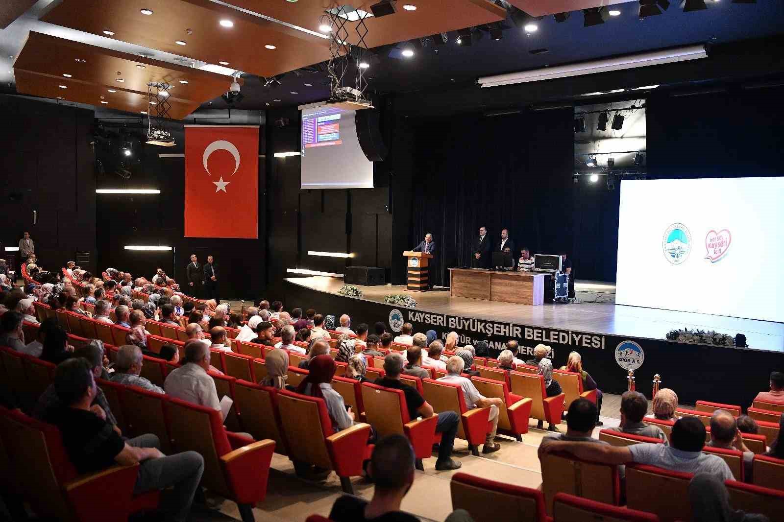Başkan Büyükkılıç, Oruçreis Projesi’nde kura heyecanına ortak oldu 
