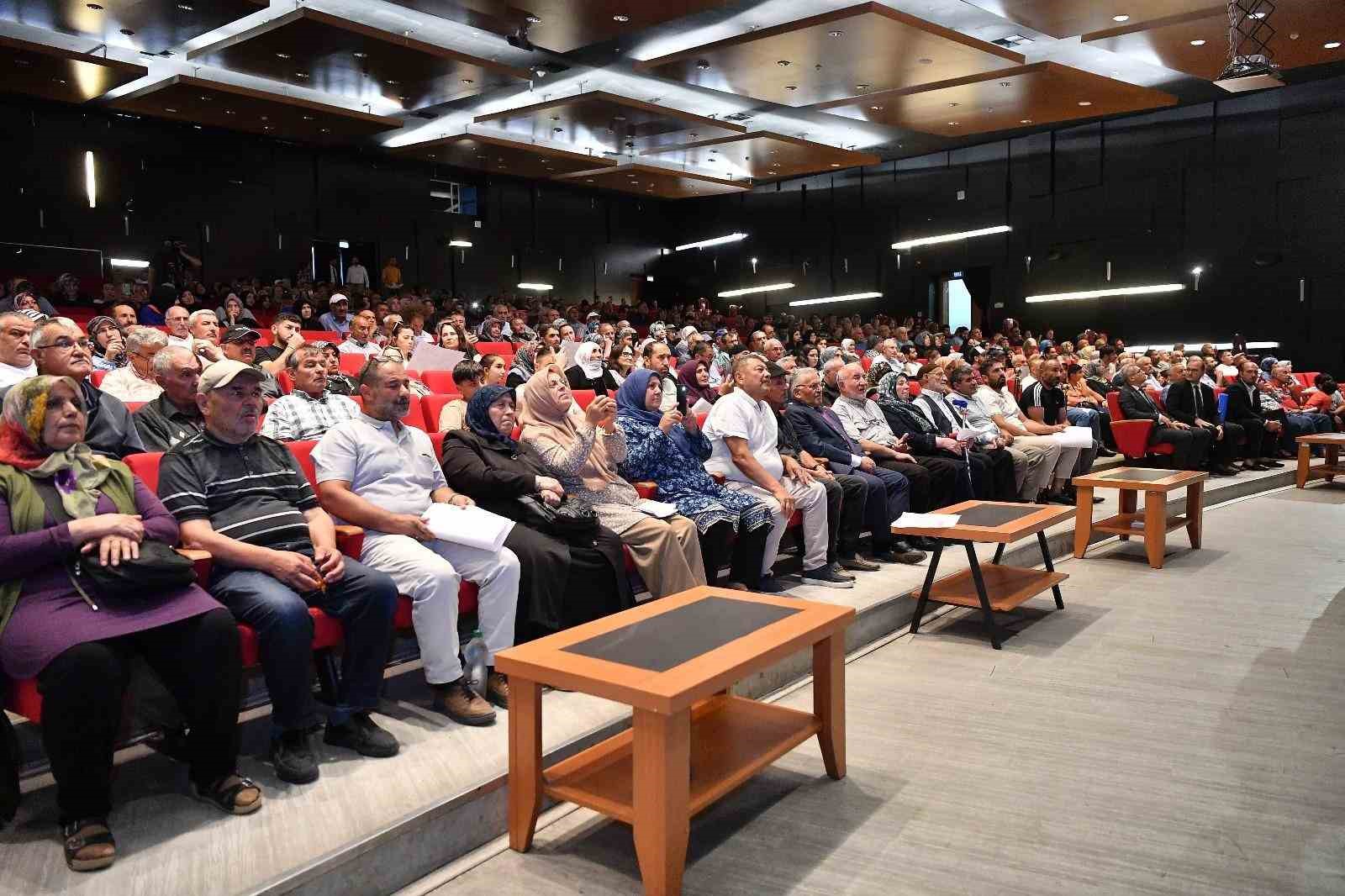 Başkan Büyükkılıç, Oruçreis Projesi’nde kura heyecanına ortak oldu 