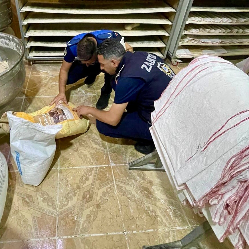 Çine’de ekmek fırınları denetlendi 
