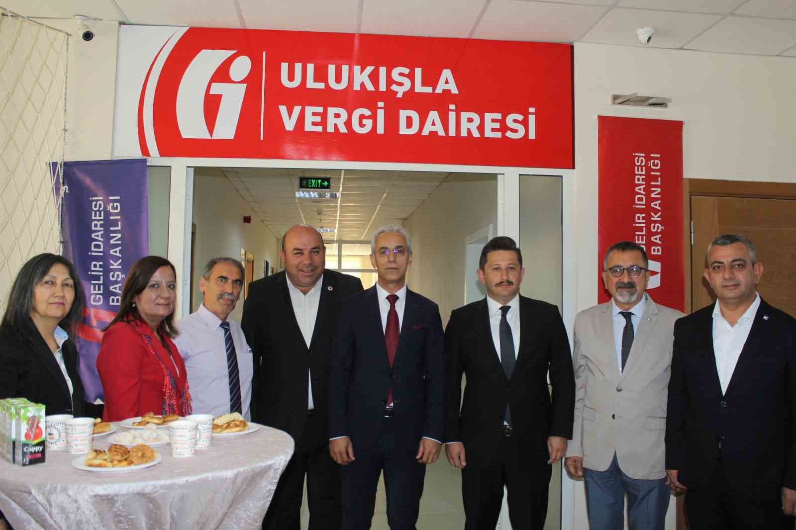 Ulukışla Vergi Dairesi Müdürlüğü hizmete açıldı 