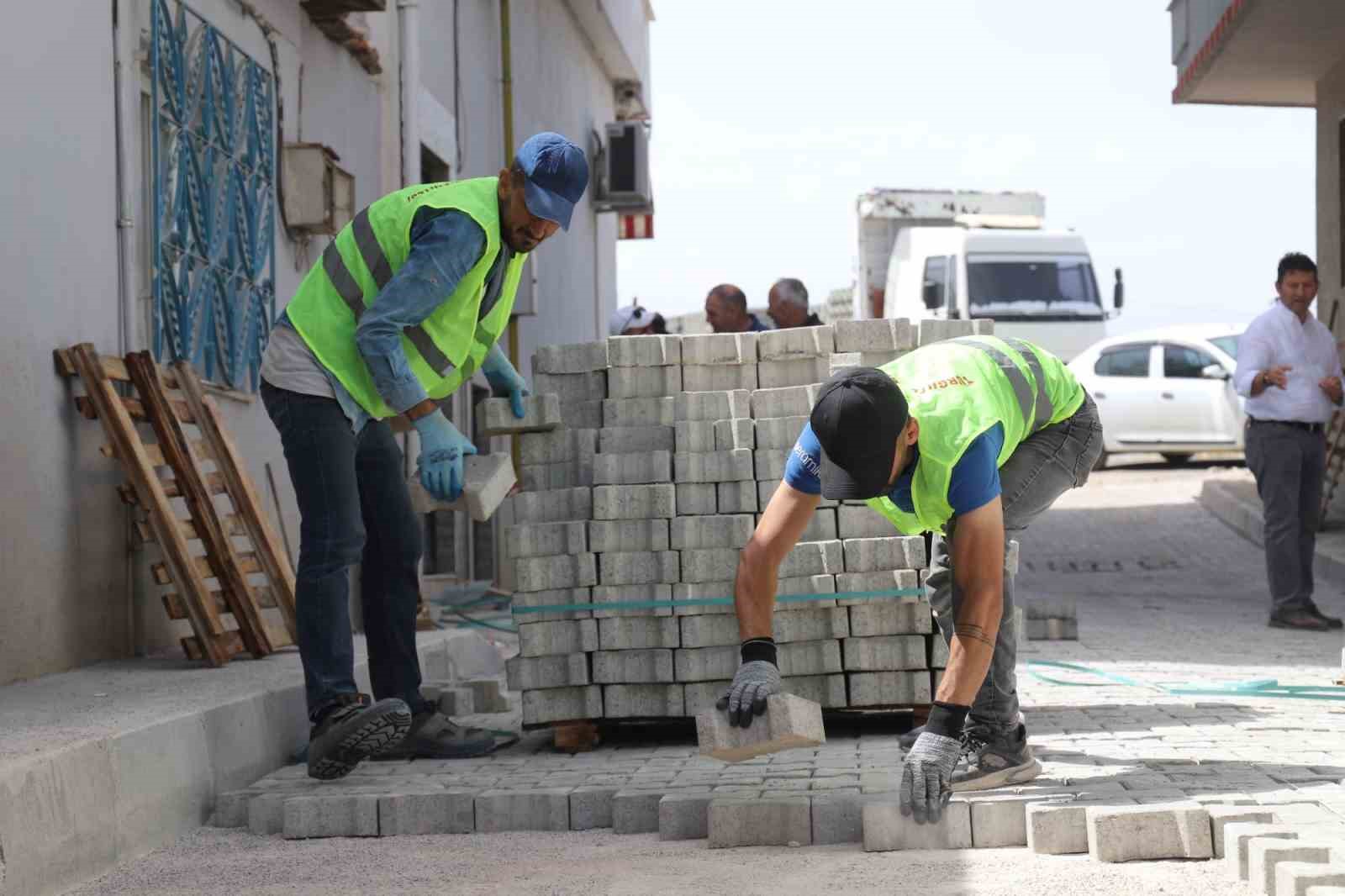 Turgutlu’nun Atatürk Mahallesindeki bütün sokaklar yenileniyor 