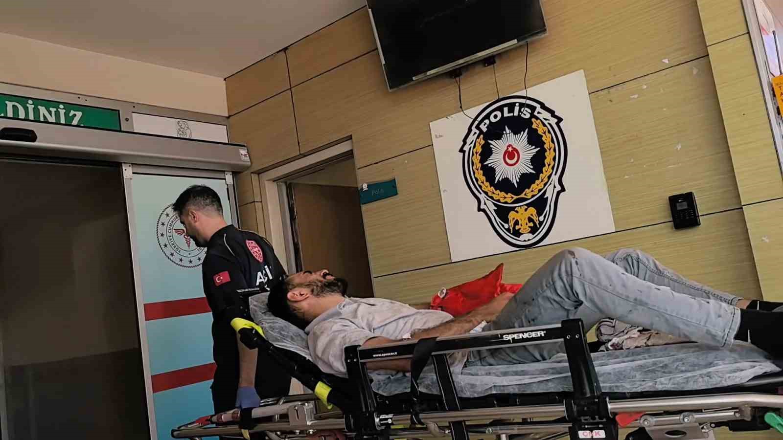Kolunu makineye kaptıran işçi yaralandı 