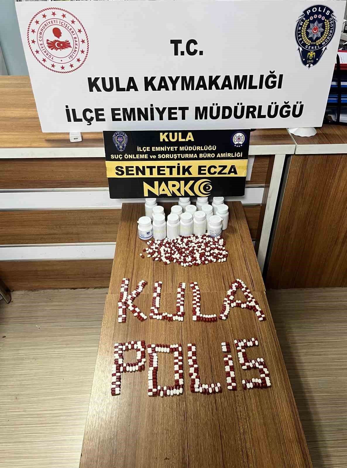 Kula’da uyuşturucudan gözaltı