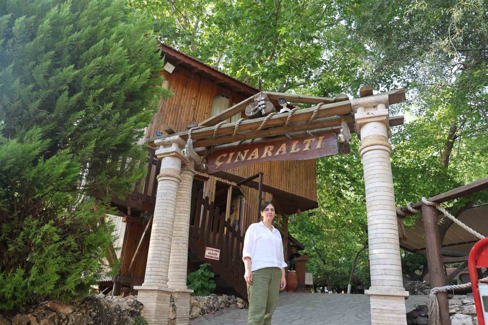 Denizli’nin gizli cenneti Çınaraltı yerli ve yabancı turistlerin gözdesi oldu 