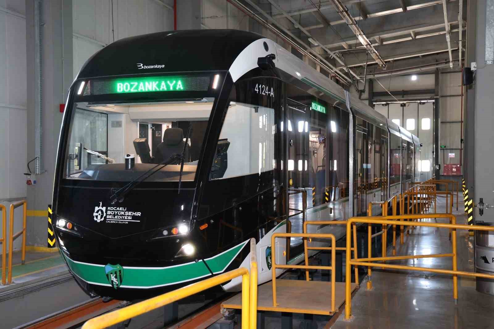 Kocaeli’de tramvay filosu genişliyor 