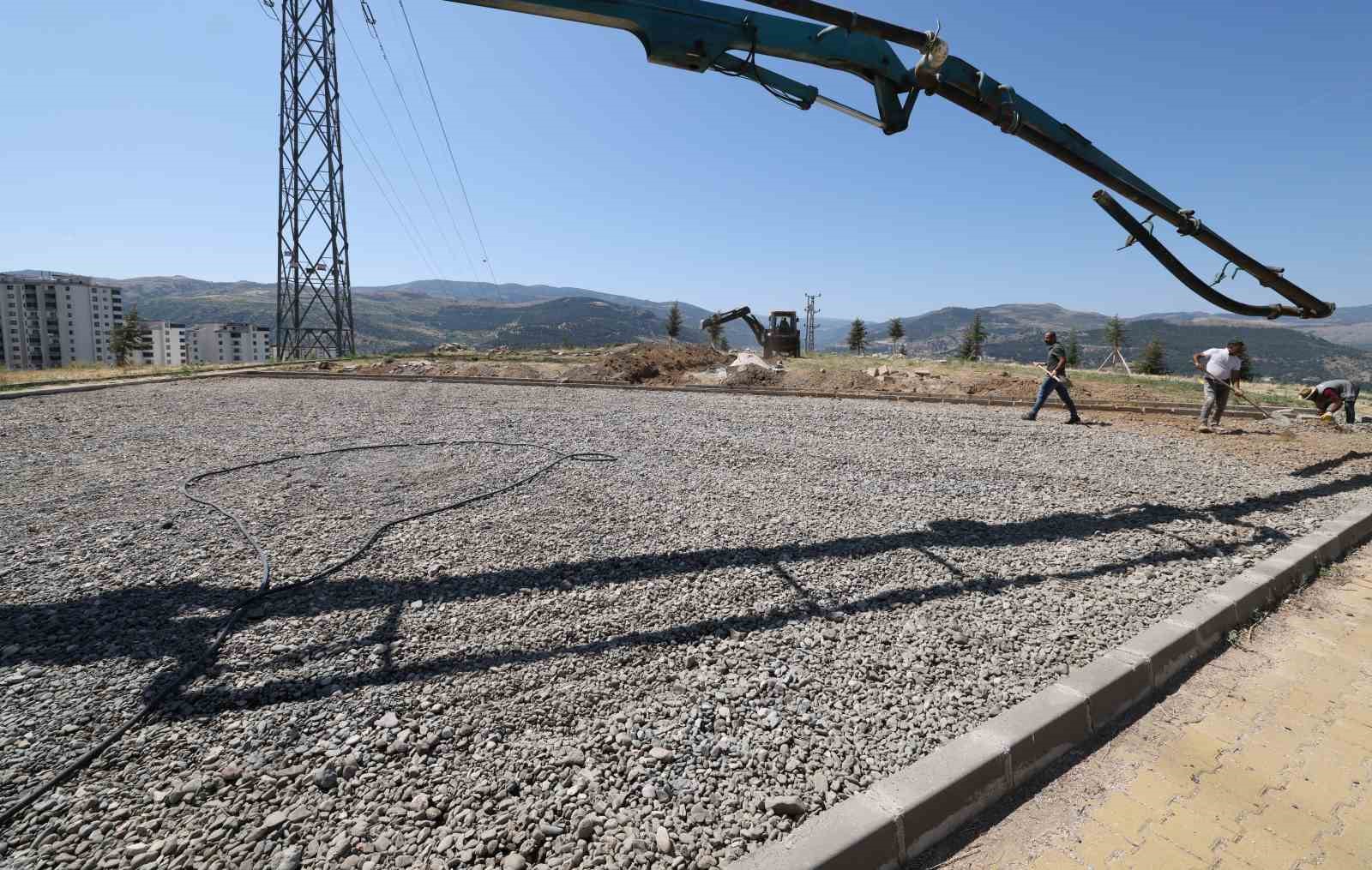 Tokat Belediyesi’nden Topçam Mahallesine yeni yaşam alanı 