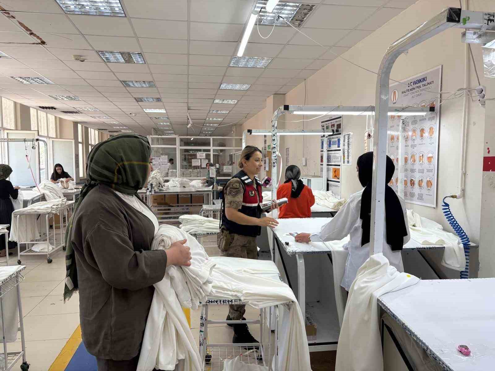 Bingöl’de jandarma ekiplerince KADES tanıtıldı 