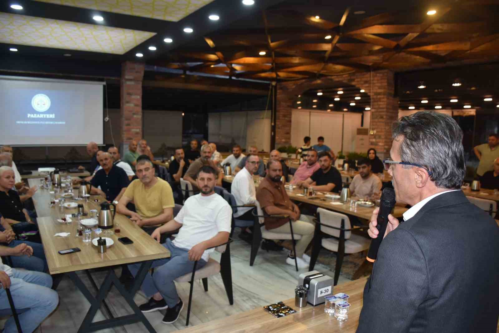 Başkan Şenol Dinç’ten Çarşamba Pazarı açıklaması 