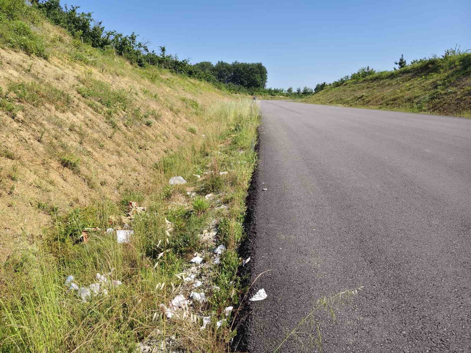 Piknikçiler kirletti, ekipler temizledi 