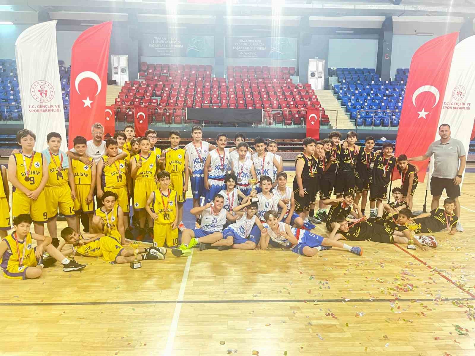 Düzce basketbol yerel ligi tamamlandı