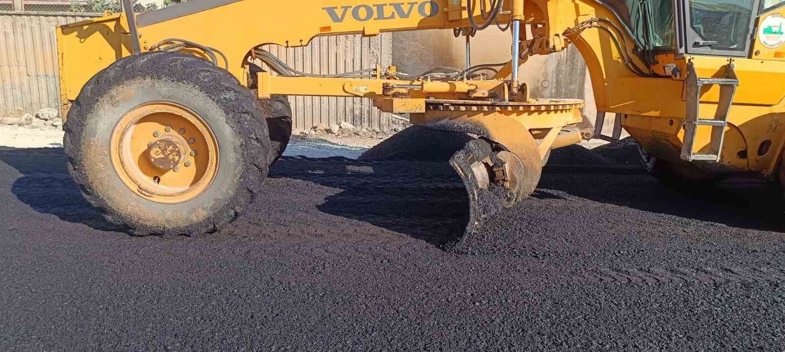 Siirt’te üst yapı çalışmaları 