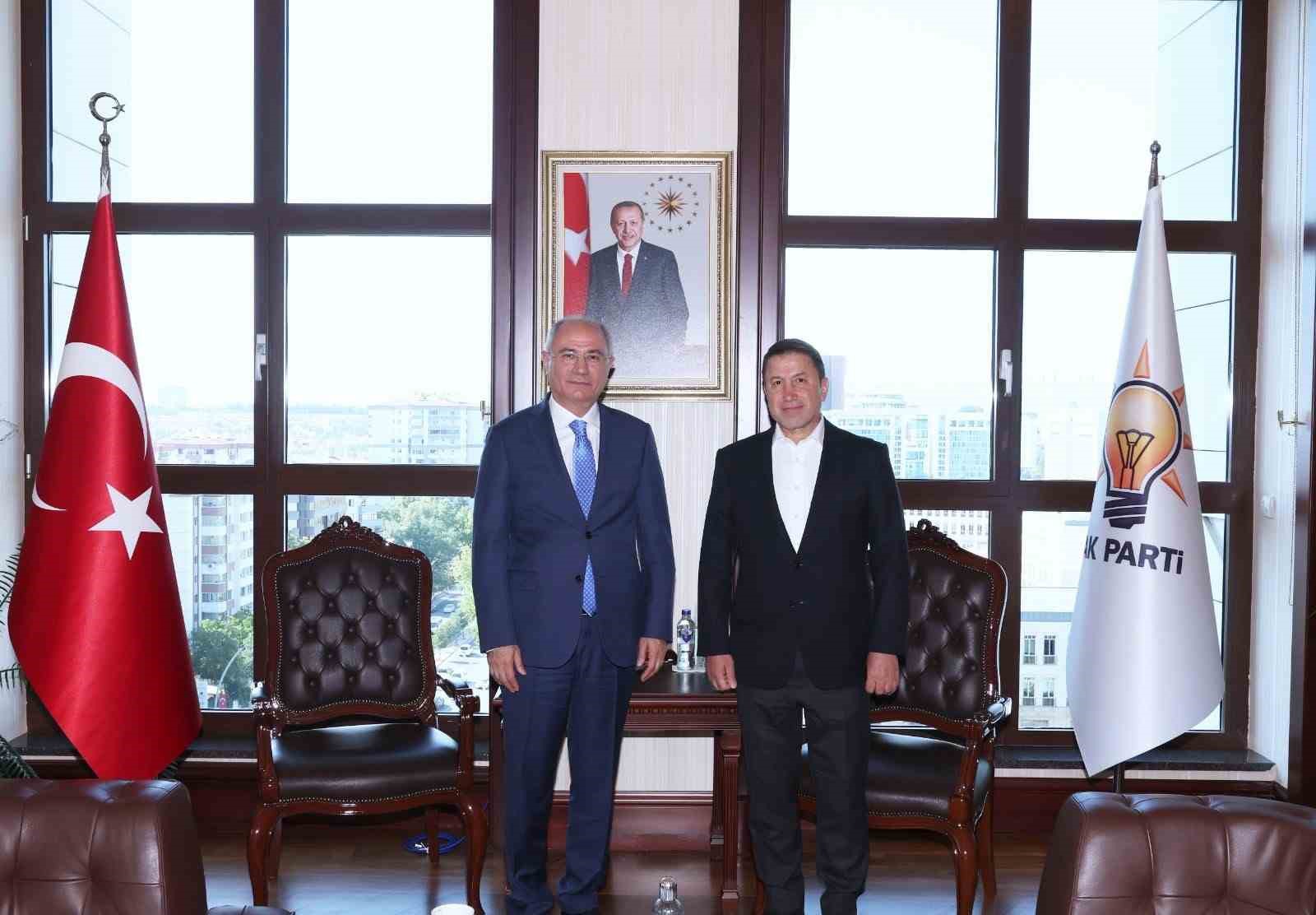 Siirt TSO Başkanı Kuzu, Efkan Ala’yla bir araya geldi 