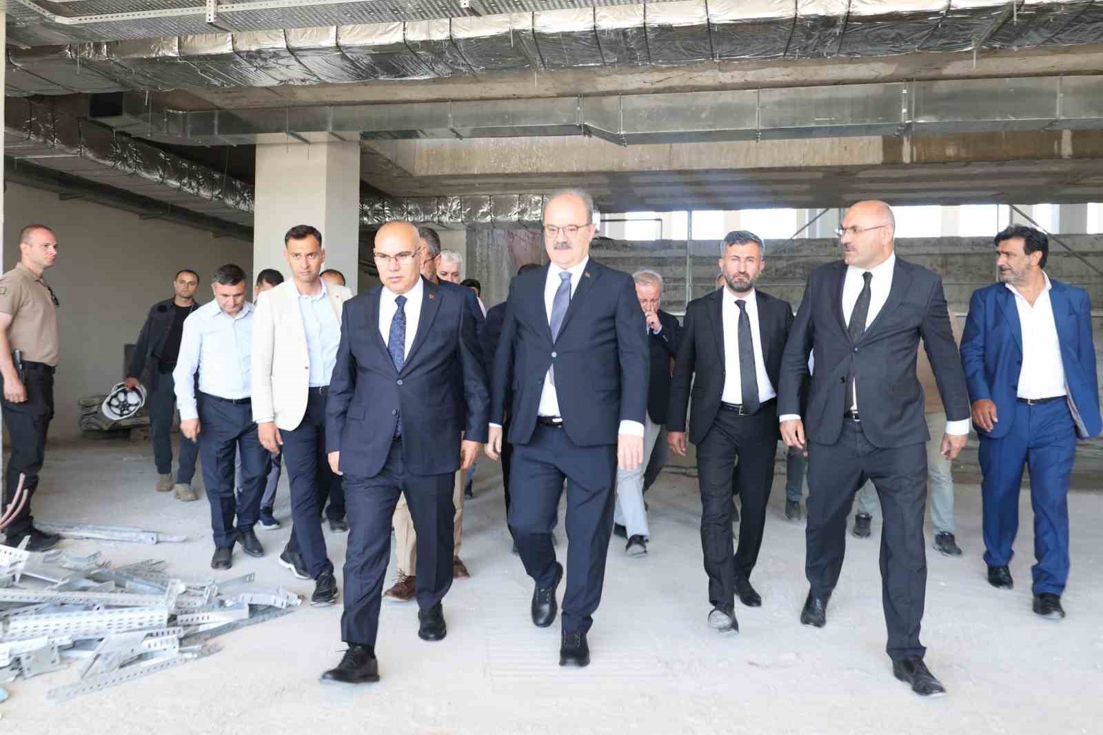 Kültür ve Turizm Bakan Yardımcısı Dr. Serdar Çam, Ağrı’da incelemelerde bulundu 