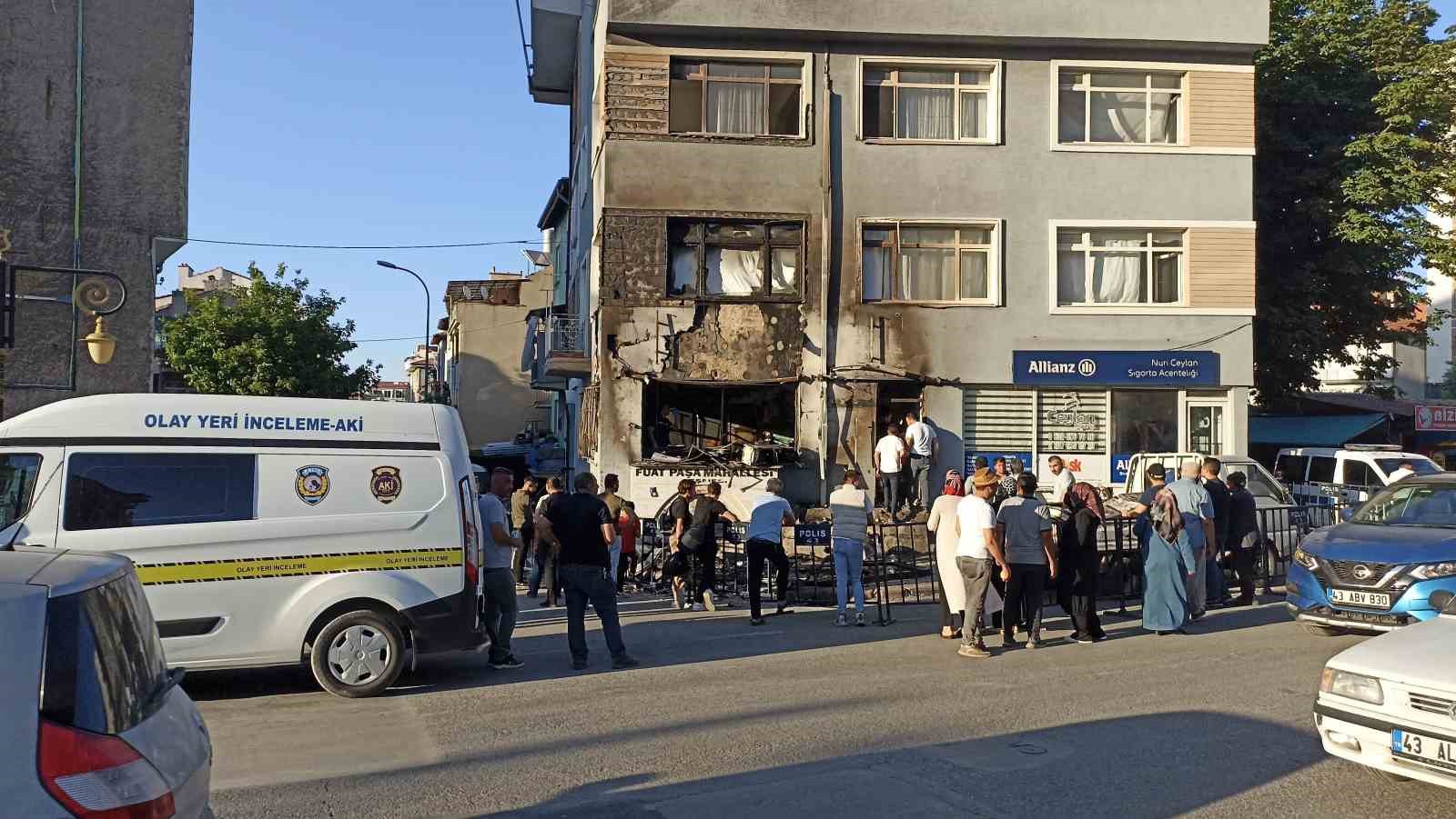 Kütahya’da tüp bayisindeki patlamada yaralanan 7 kişinin tedavileri sürüyor 