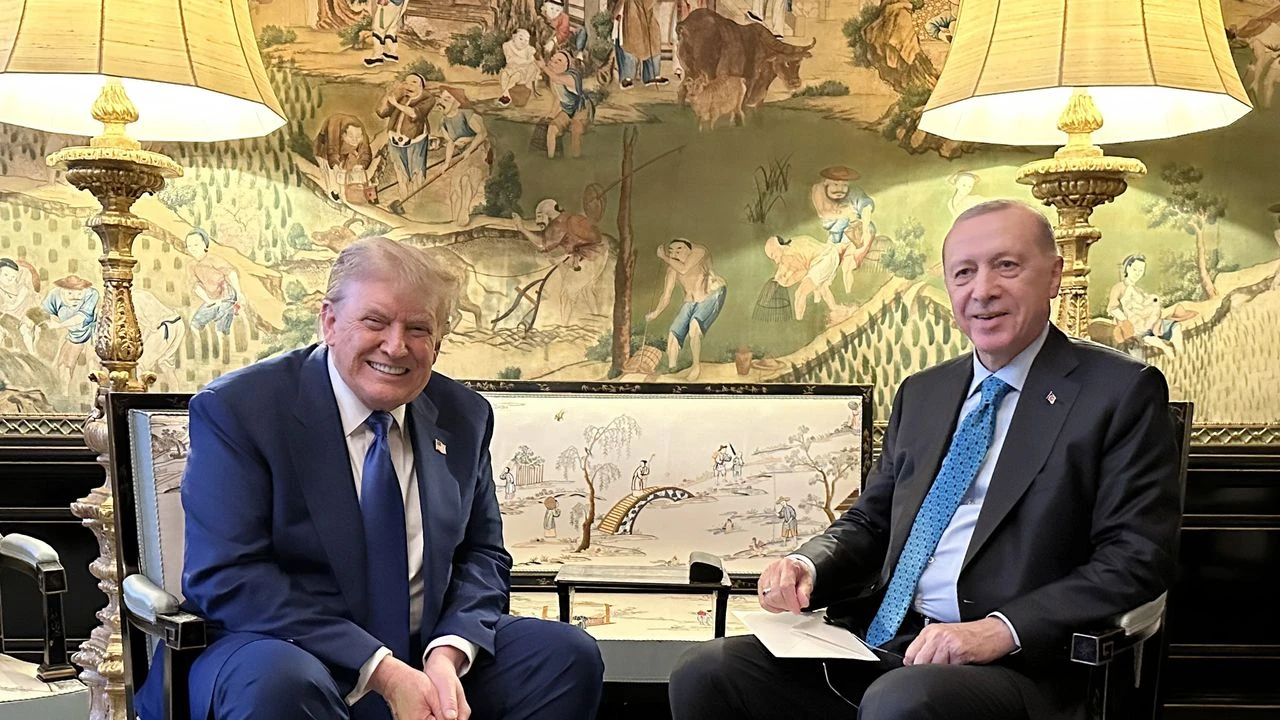 Cumhurbaşkanı Recep Tayyip Erdoğan, ABD Başkanı Donald Trump ile bir araya geldi