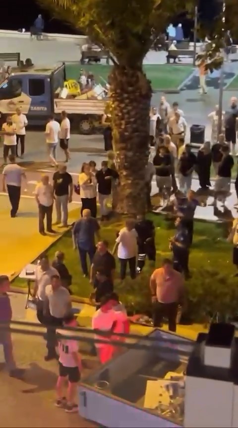 Bursa sahillerine seyyar satıcı operasyonu 