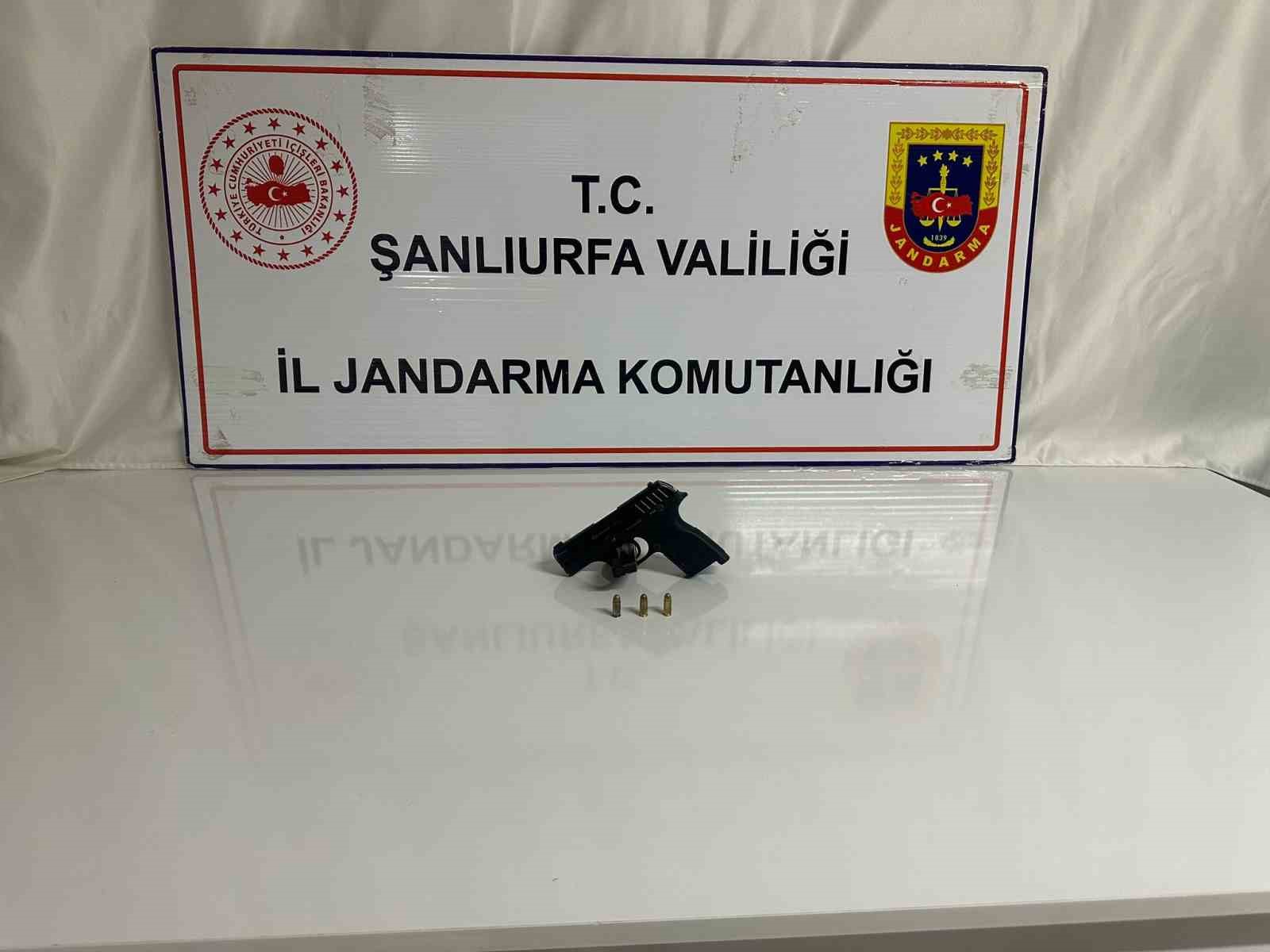 Şanlıurfa’da ruhsatsız silah operasyonu: 5 gözaltı 
