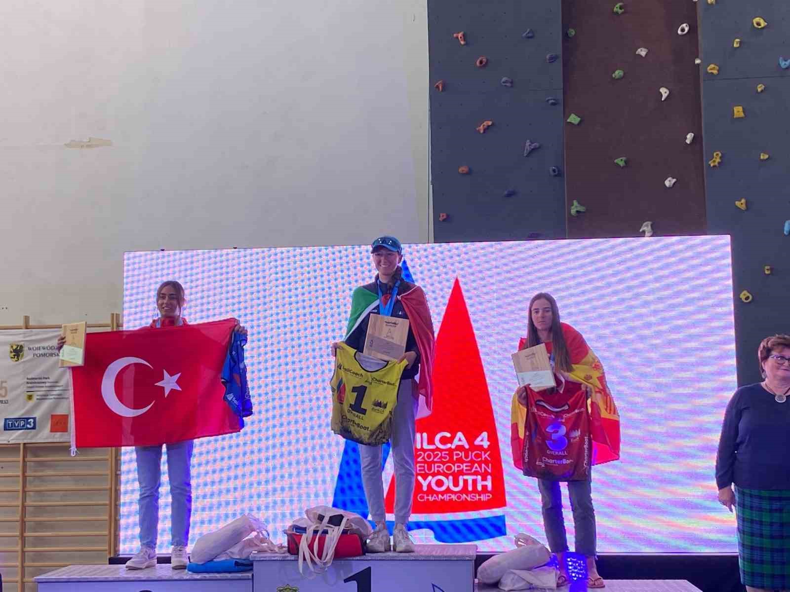 Muğlalı yelkenciler Avrupa sahnesinde tarih yazdı 
