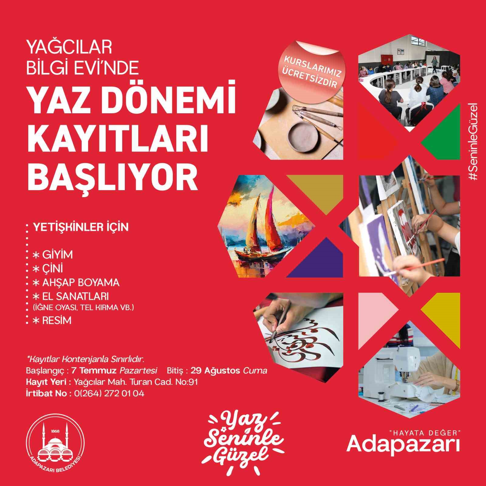 Adapazarı’nda eğitim ve eğlence bir arada 