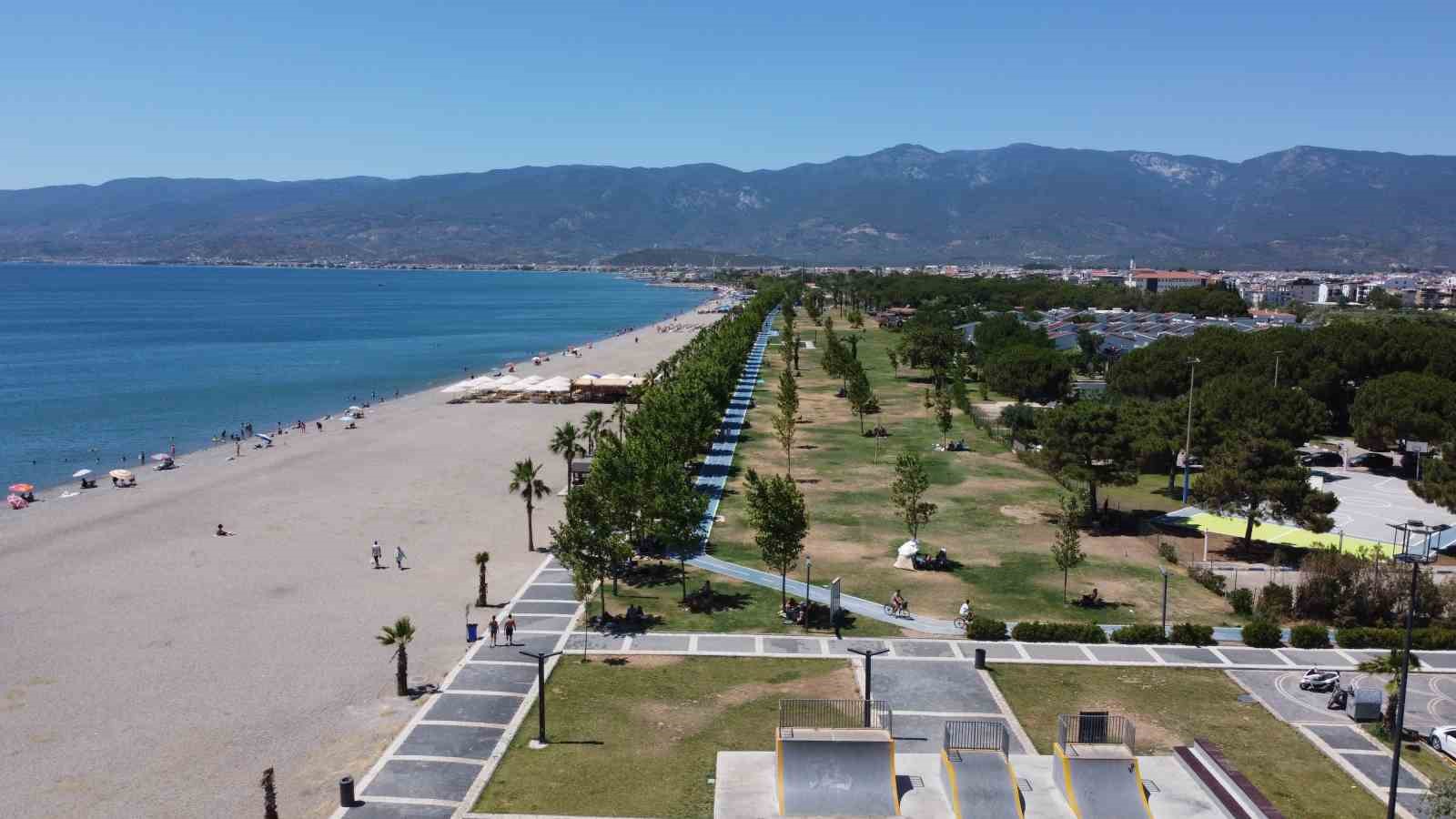 Kuzey Ege’de kavurucu sıcaklık 