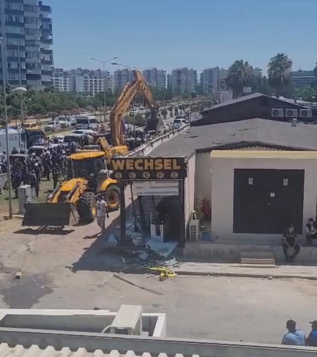 Antalya’da yıkım gerginliği 