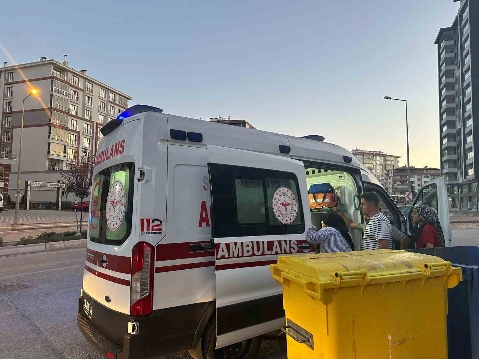 Ankara’da 11 katlı binada yangın: 2 yaralı 