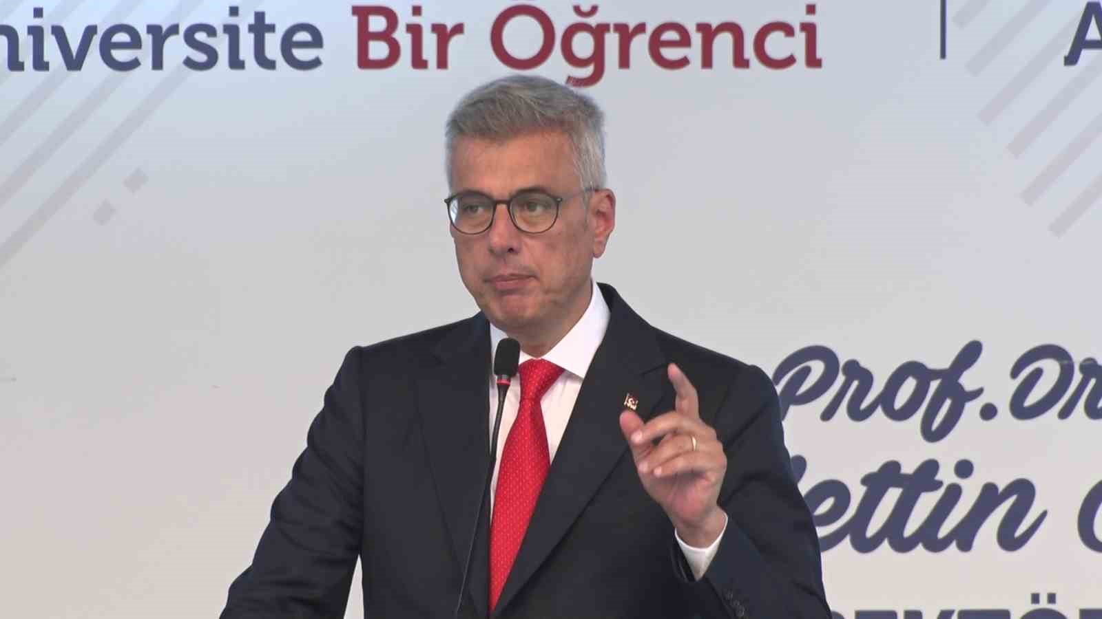 Bakan Memişoğlu: 