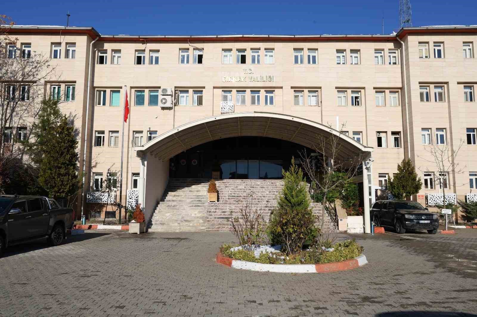 Şırnak’ta 5 bölge ’geçici özel güvenlik bölgesi’ ilan edildi