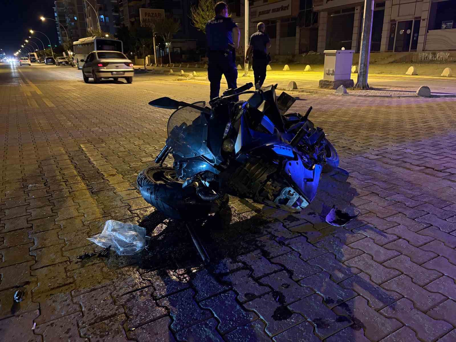 Malatya’da otomobil ile motosiklet çarpıştı: 1 yaralı