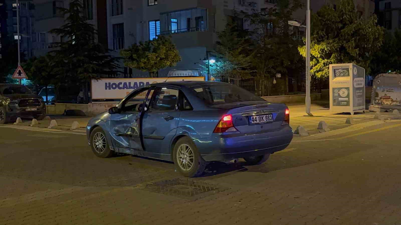 Malatya’da otomobil ile motosiklet çarpıştı: 1 yaralı 