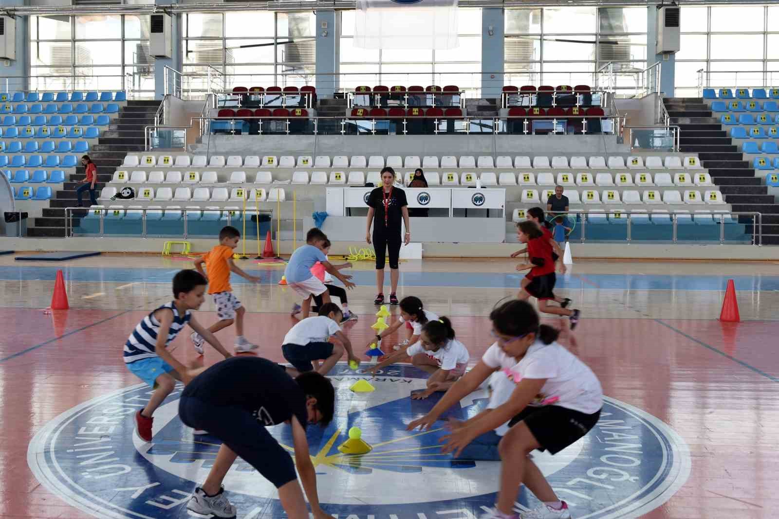 KMÜ’den çocuklara yaz tatilinde spor dolu bir atölye 