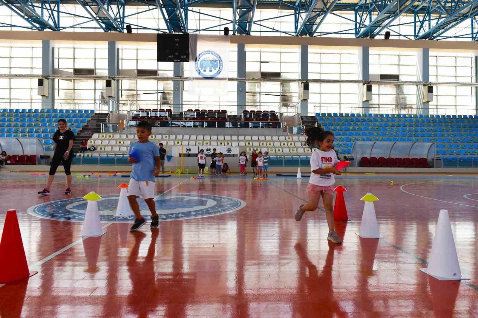 KMÜ’den çocuklara yaz tatilinde spor dolu bir atölye 