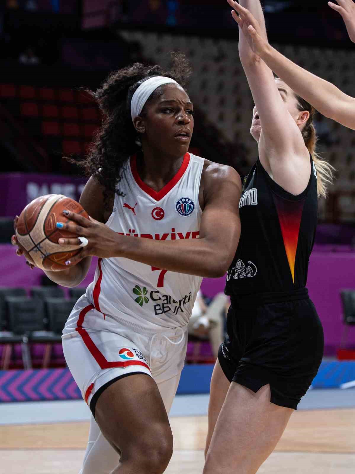 A Milli Kadın Basketbol Takımı, Almanya’ya mağlup oldu 