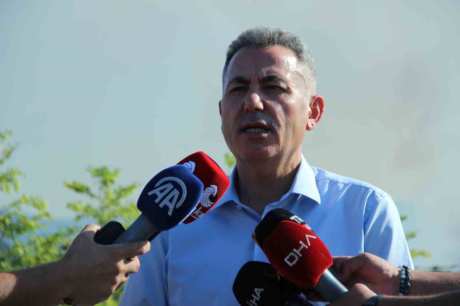 Vali Elban’dan Bornova yangını açıklaması: 
