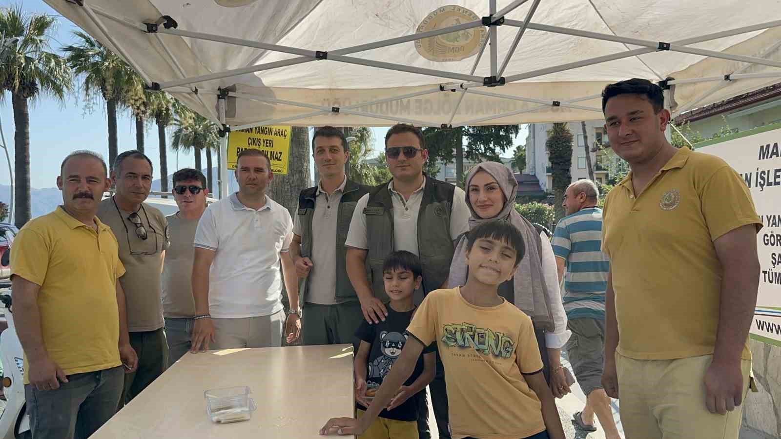 Marmaris’te şehit olan orman işçisi Görkem Hasdemir dualarla anıldı 